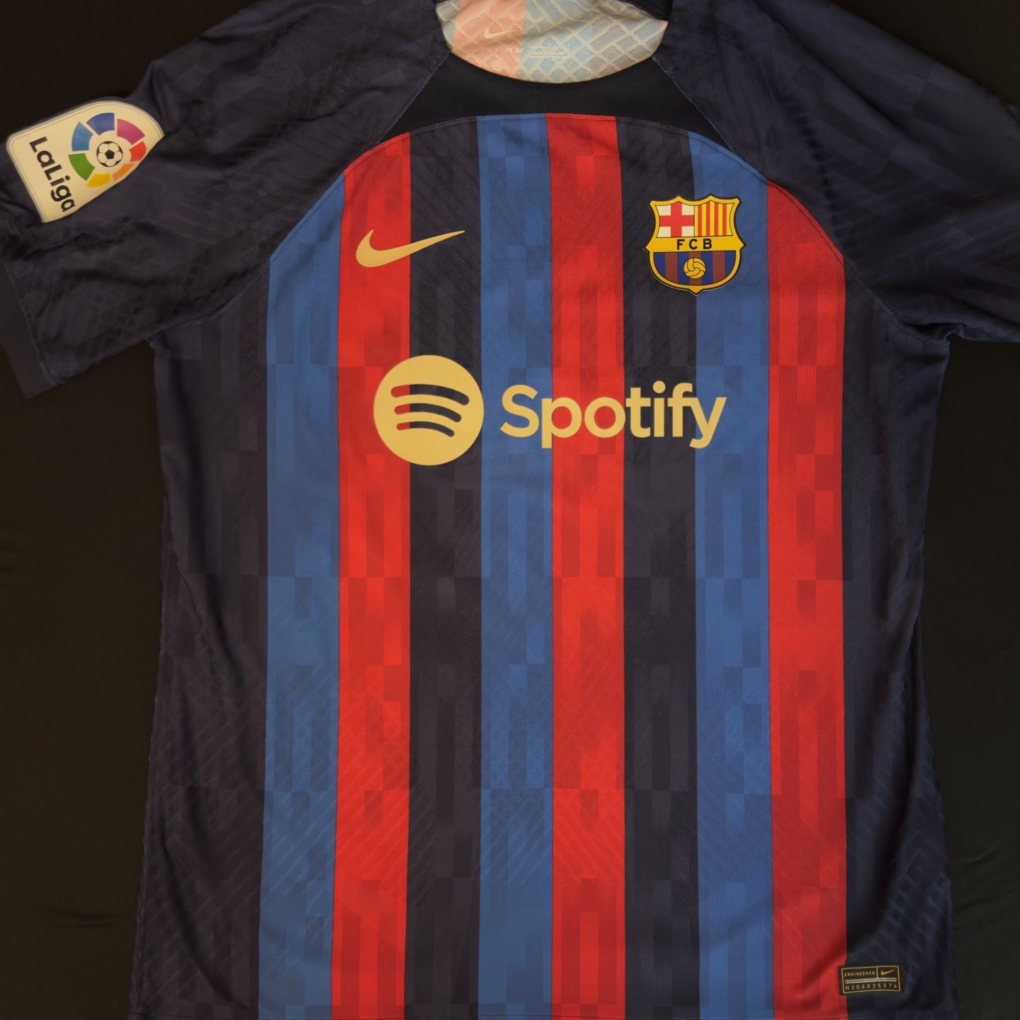 FC Barcelona Nike 2022/23 Home Authentic Player Jersey - Blue for
