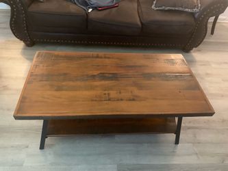 Leather living room set
