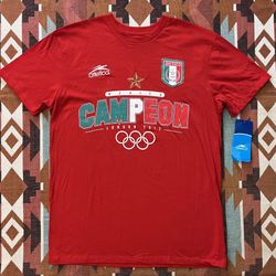 Vintage Atletica Mexico National Team London 2012 Olympics T-Shirt Men’s Medium  