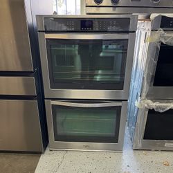 WHIRLPOOL STAINLESS STEEL DOUBLE OVEN 