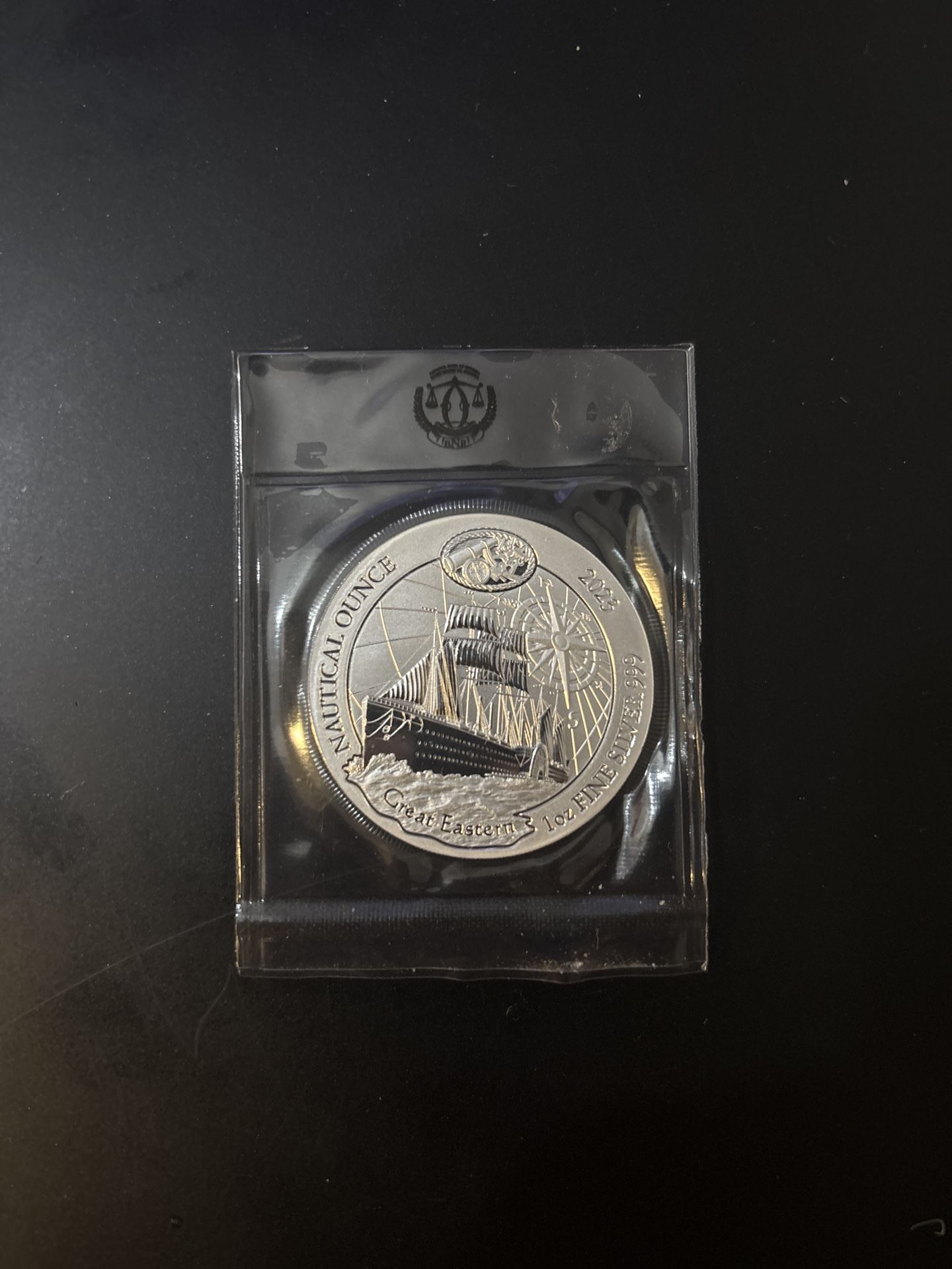 Rwanda Nautical Great Eastern 1 Oz Silver