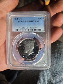 1988-S Kennedy Half Dollar PCGS PR69DCAM