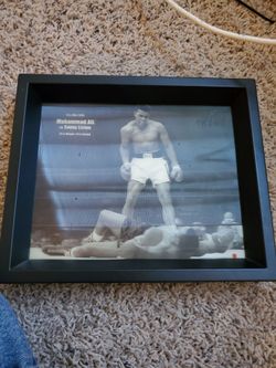 3D picture of Muhammad Ali vs Sonny liston