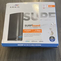 Arris Surf Board WiFi Cable Modem