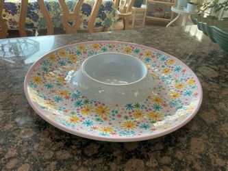 Round Appetixer Dish For Appetizers & Fruits