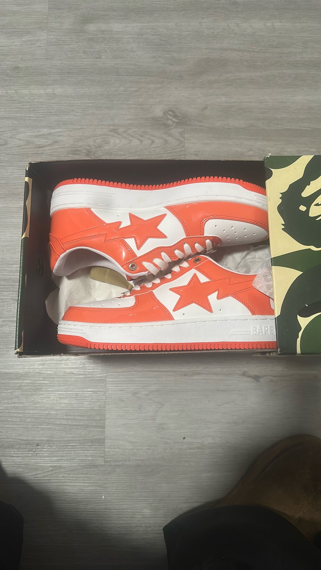 BAPE 'Orange' sta low