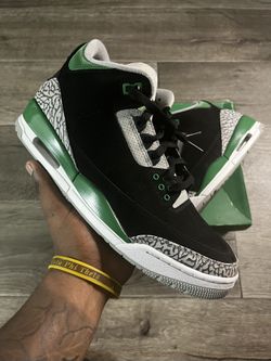 Jordan 3s "Pine Green"