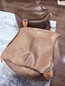 Leather Sofa x2 