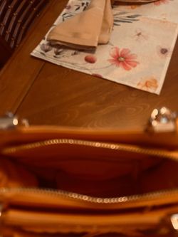 yellow bebe purse