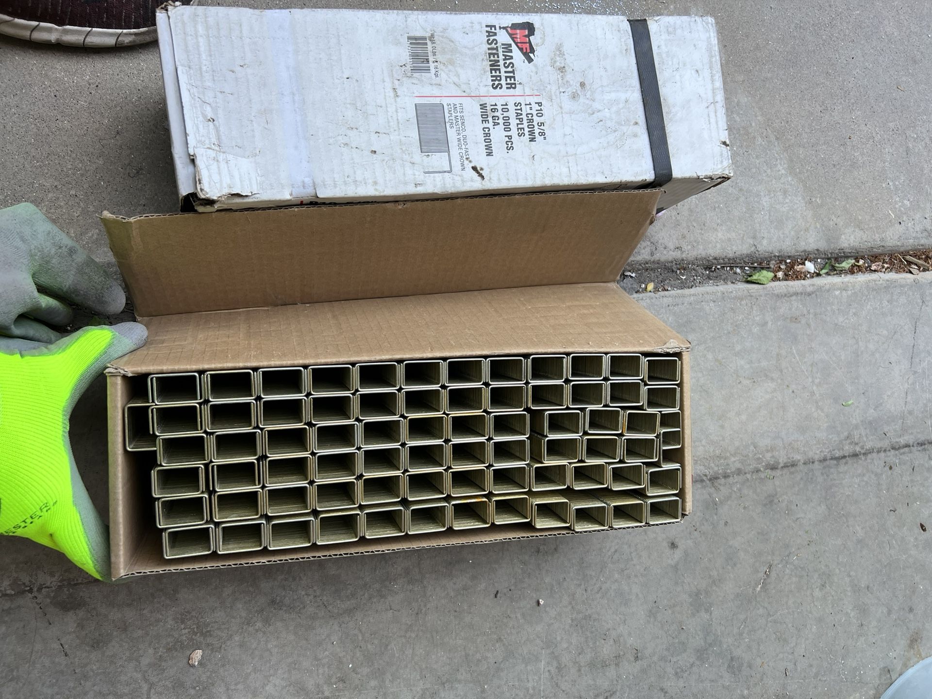 p10 5/8 1 crown staples $20 For Both