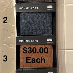 Michael Kors Wallets New $30.00 Each