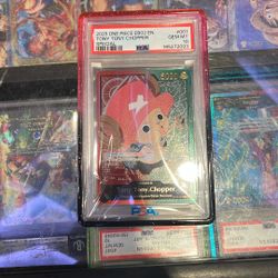 PSA 10 2025 One Piece Gold Chopper PSA 10