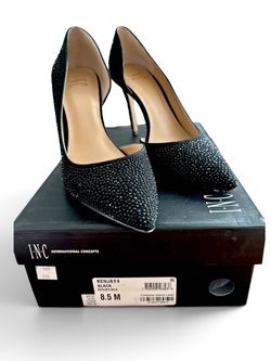 I.N.C. International Concepts Kenjay D'Orsay Pumps in original Box Black 8.5M