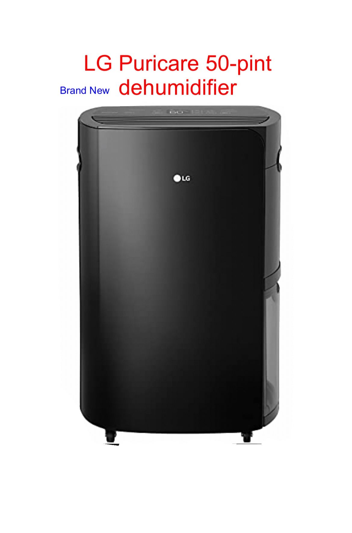 New LG Puricare 50-Pint 2-Speed Dehumidifier