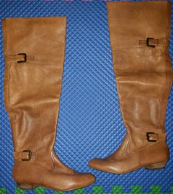 WOMEN'S ALDO LEATHER BOOTS