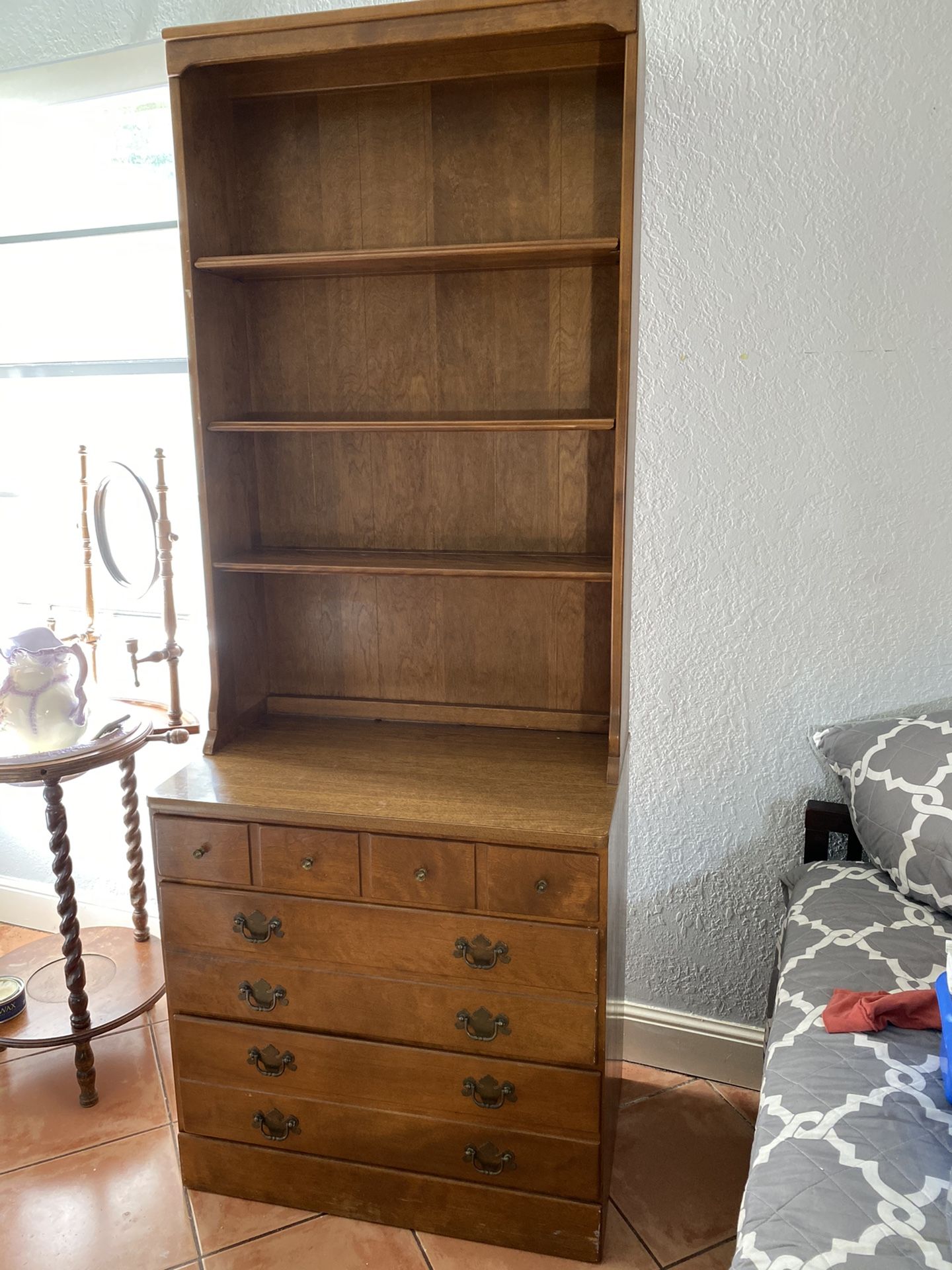 Ethan Allen Dresser with Shelf