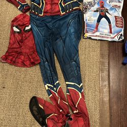 Iron Spider Marvel Avengers Endgame Costume Large 8-10 Yrs