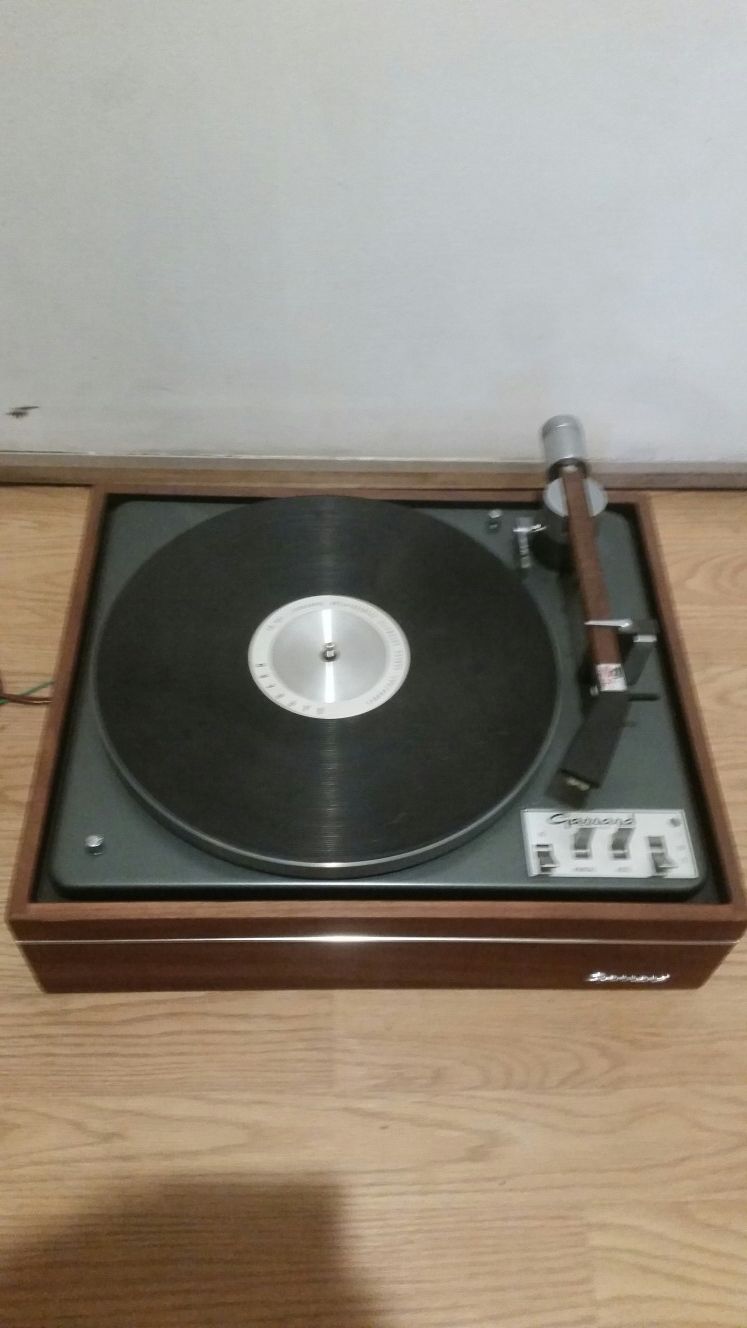Vintage 1964 Garrard Lab 80 Turntable wood