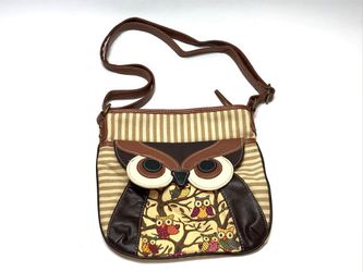 Womens Handbag, Owl {2910}.[Parma]