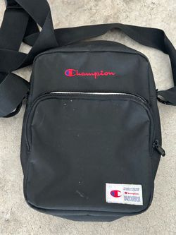 Champion Crossbody Shoulder Bag Black