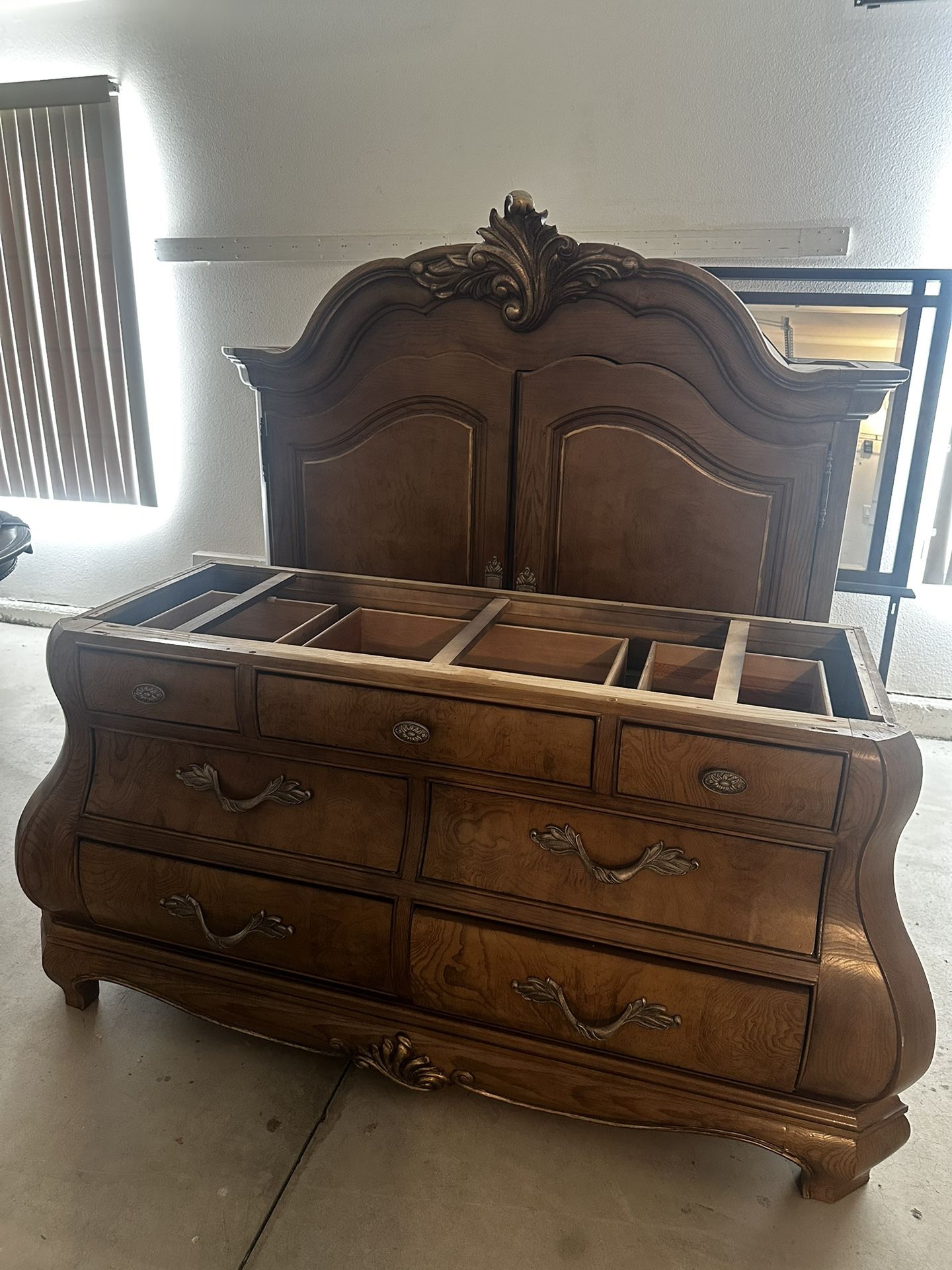 Solid Wood Armoire