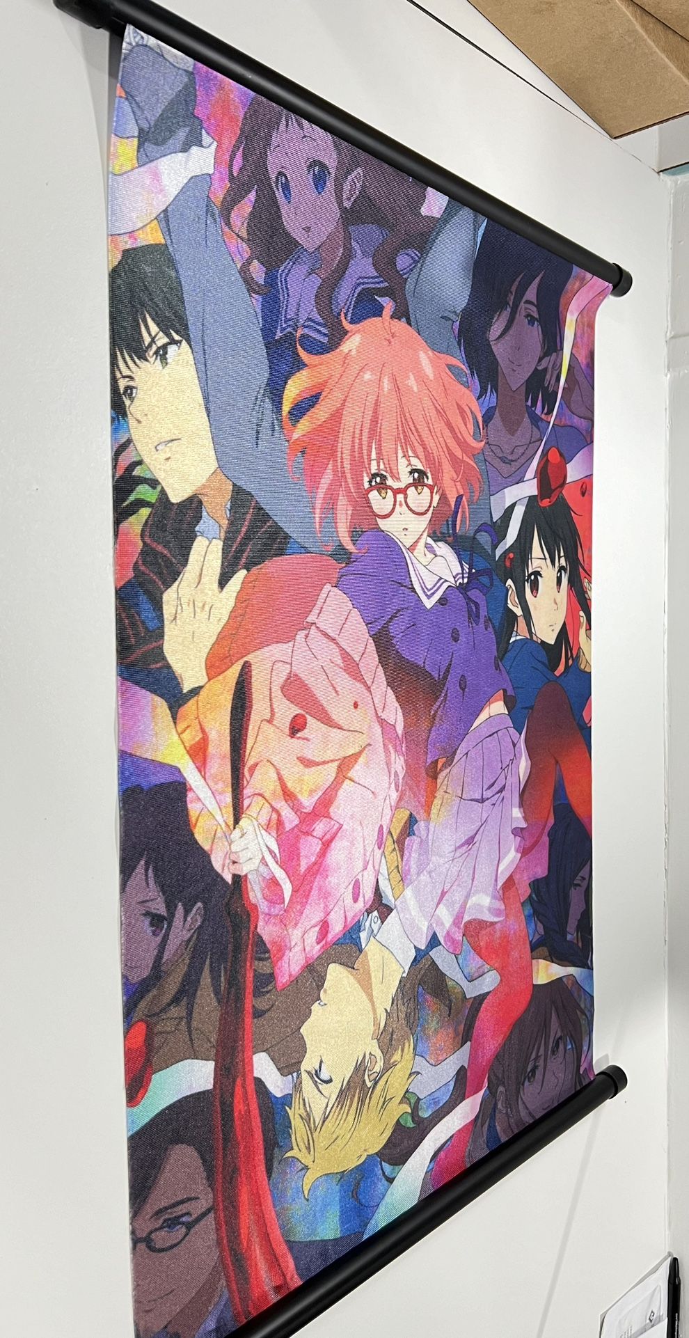 Anime wall scroll 22” x 15”