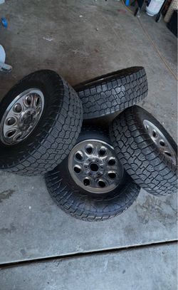 Slverado wheels/ Nitto tires