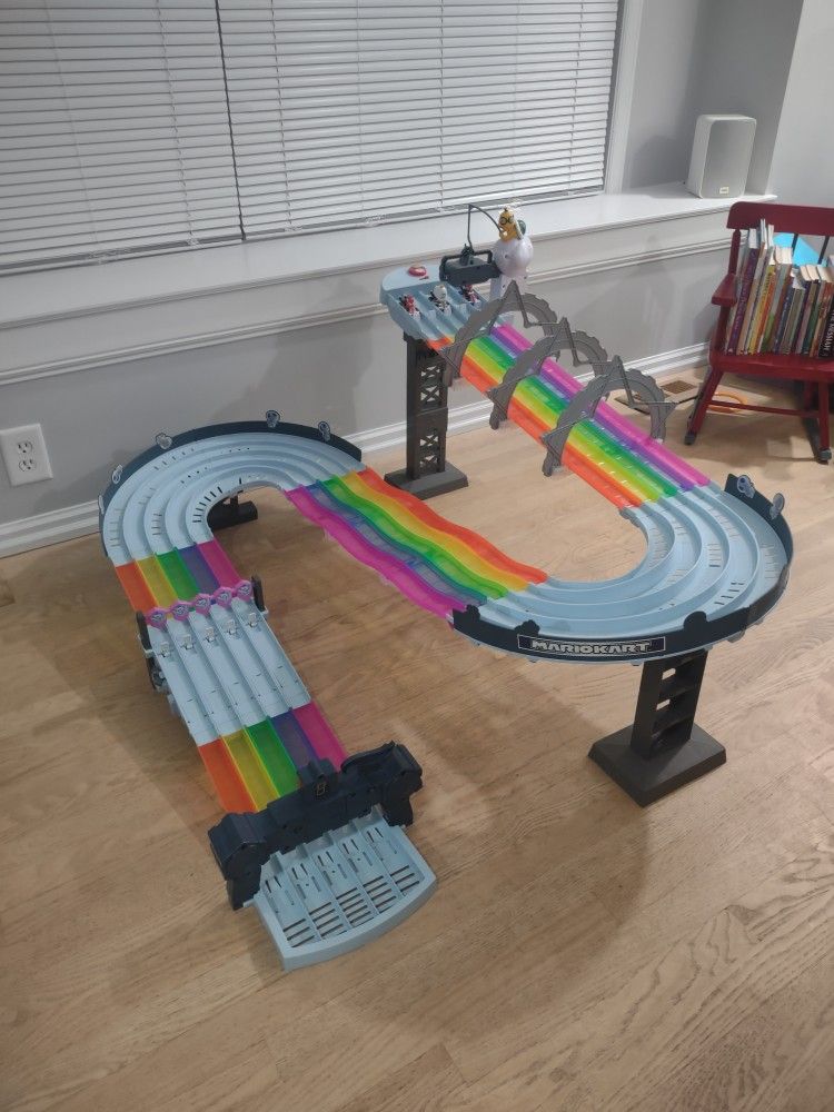 Mario Kart Rainbow Road Race Track