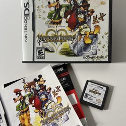 Kingdom Hearts Re: Coded for Nintendo DS Lite DSi Video Game Mickey Disney Pluto