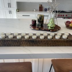Pottery Barn Candle Centerpiece