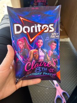 Custom party chips