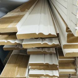 MDF Baseboard Primed / Molduras 4’ $0.81