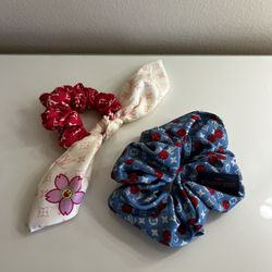 Inauthentic Louis Vuitton Scrunches 