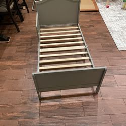 Toddler Bed Gray
