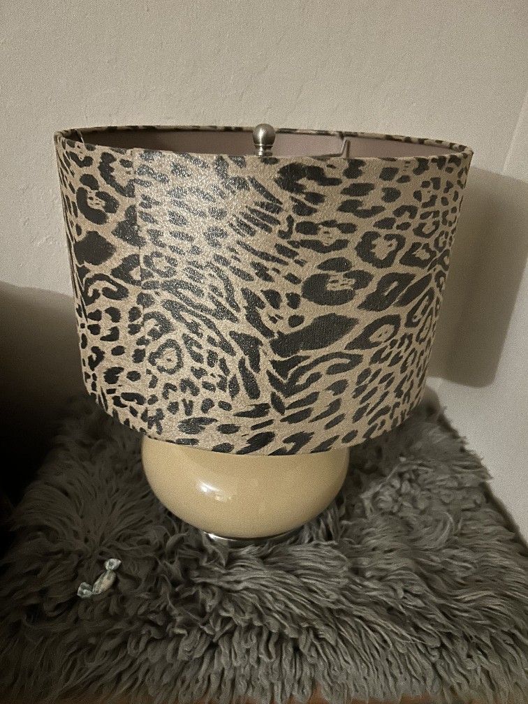Lamp Cheetah Print