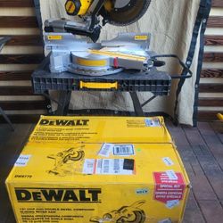 DEWALT DWS779  DOBLE BABEL SLAITYNNG MITER SAW NEW