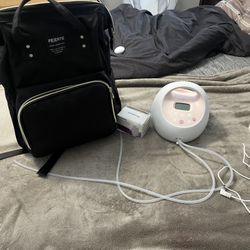 Breast Pump And Diaper Bag 