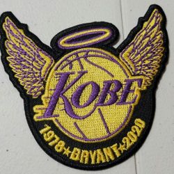 KOBE BRYANT TRIBUTE LEGACY HALO HIGH QUALITY STITCHED PATCH