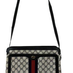 Gucci “Sherry” Purse. / 12.5” / canvas/ authenticated