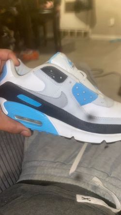 Air max brand new blue white
