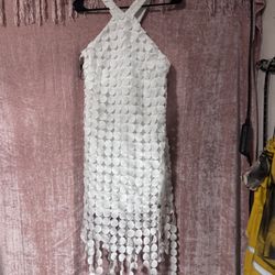 Lulu’s Size Medium Beautiful White Dress