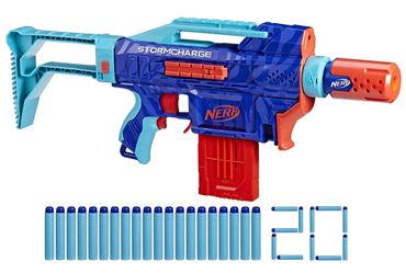 ⚡ NERF Elite 2.0 Stormcharge Motorized Blaster – Ready for Action! ⚡