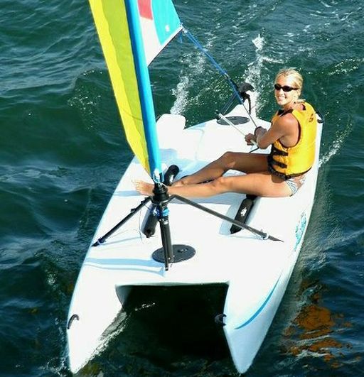Hobie Bravo Sailboat And Trailer