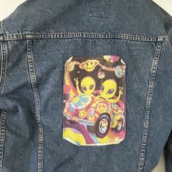 Lisa frank -Gap denim Jacket