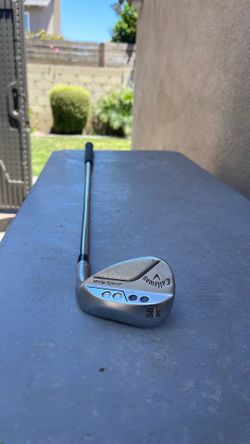 Callaway jaws raw 58 degree wedge
