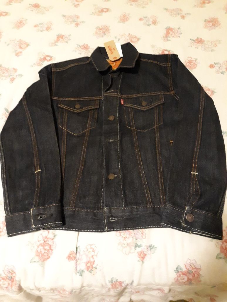 Men's jeans jacket Levi's strauss zise small