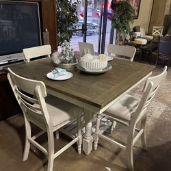 Dining Set Table With 4 Chairs
