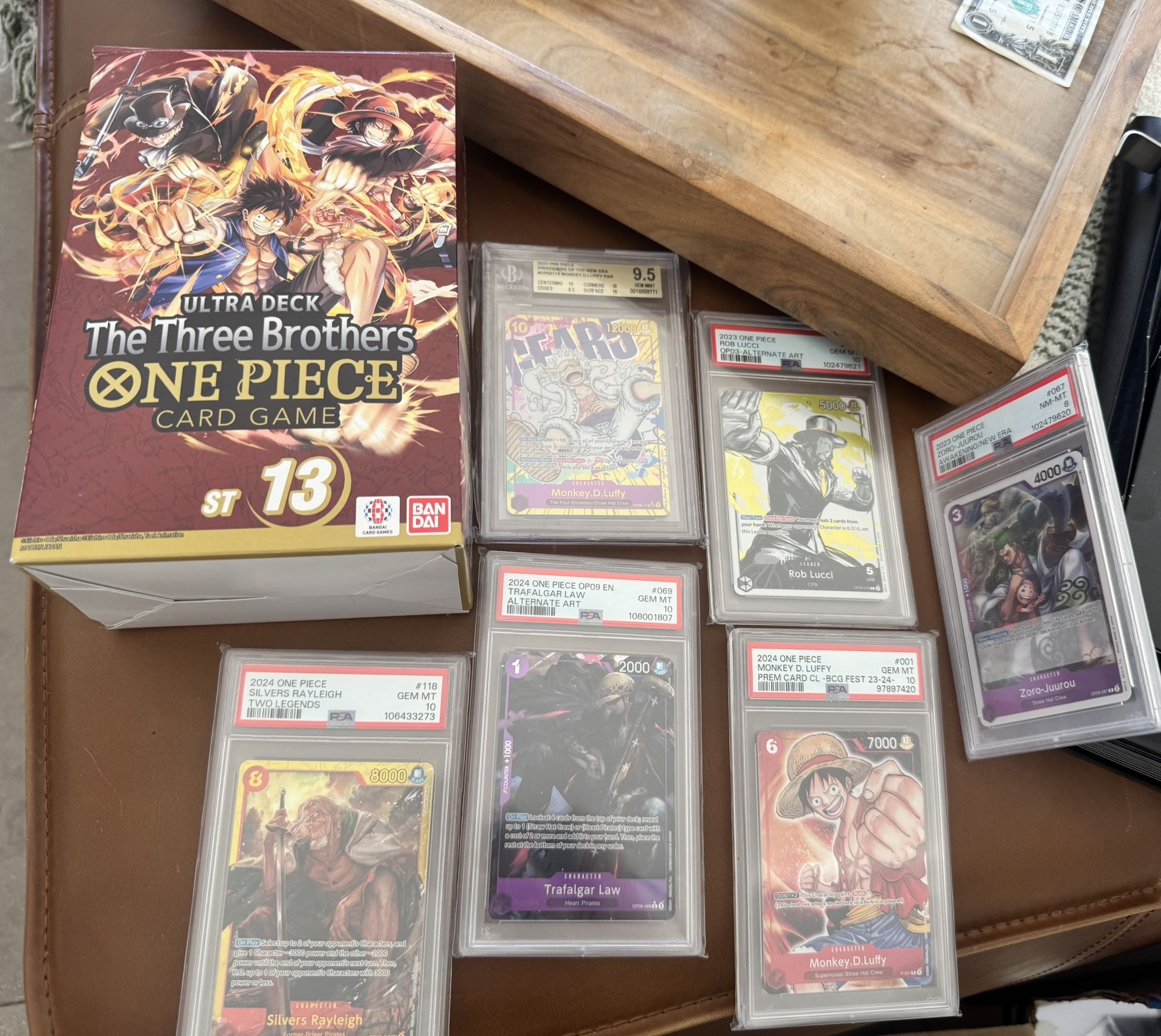 One Piece Trading Card Lot