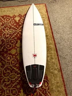 Pyzel 6’0” Red Tiger Surfboard New with fins