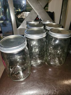 7 New Mason Jars $1.00 each